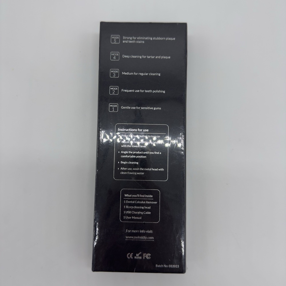 Swissklip Plaque Blaster & Calculus Tartar Remover‎ Dental Teeth Tool Kit - NEW - Picture 5 of 8